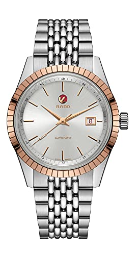 Rado Unisex Tradition Stainless Steel Swiss Automatic Watch, Silver (R33100013)