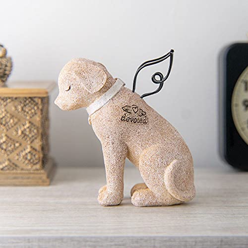 Iheartdogs Dog Memorial Devoted Dog Angel Figurine - Dog Statue Pet Memorial Gifts #TOP4