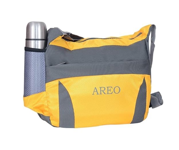 areo Sling Bag, Dark Blue, Polyester, Crossbody Messenger Bag for Office, College and Travel, 25.4 x 10.16 x 34.29 cm-picture-47