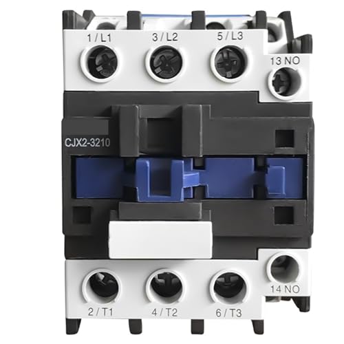 Contacteur industriel CJX2 LC1 32 A robuste bobine 220V triphasé