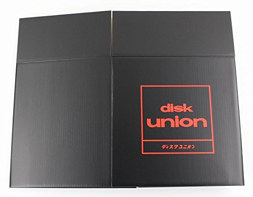 | ディスクユニオン LPレコード用 ダンボール 赤黒ロゴ マット