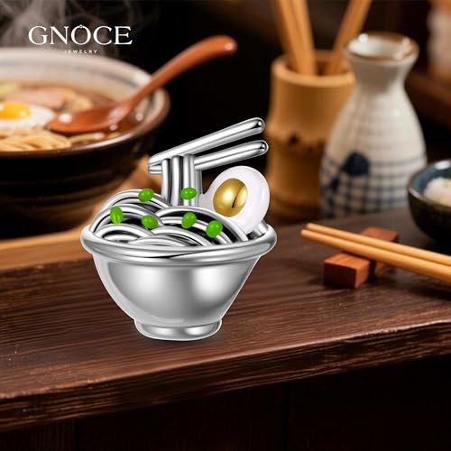 Image of GNOCE Food Themed Charm Beads Fit Charm Bracelet Necklace for Women