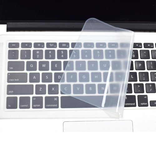 MEXRUMI 1 Pièce Protege Clavier Protection Clavier Protection Clavier Ordinateur Portable Protege Clavier Silicone Universal Silicone Film Clavier Protecteur...