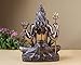SHIVAJI ARTS Shiva Statue, 21 CM Bonded Bronze Meditating Lord Shiva Idol, Shiv, Siva, Adiyogi. Hindu god of Yoga,Dance,Arts,Meditation,Time & Destruction.