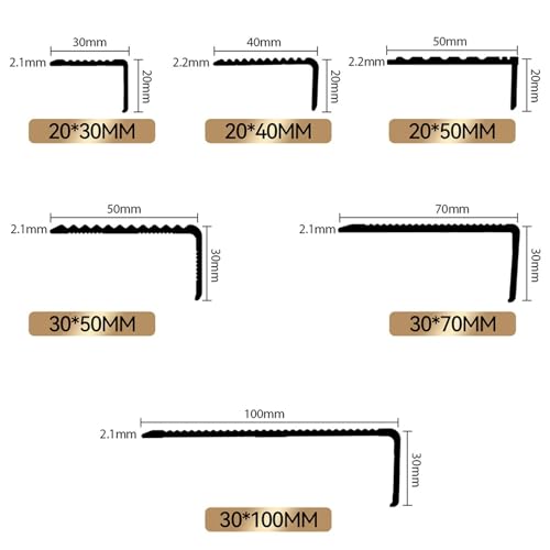 Solución para peldaños rotos con bordes de escalera de aluminio de 90cm que reparan pasos dañados 5