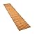 Plow & Hearth 8 Feet x 18 Inches Outdoor Wooden Garden Pathway | Natural Waterproof Weatherproof Hardwood Cedar Rollout Walkway | Landscaping