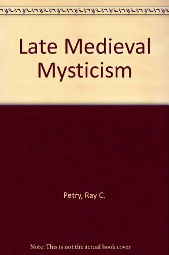 Late Medieval Mysticism 0664220134 Book Cover