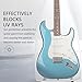 Musiin Guitar Cover Transparent Frosted Dust Cover for Electric Guitar - Elegant Protection for Your Prized Instrument