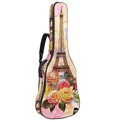 Sky Lantern Étui de protection rembourré pour guitare classique acoustique, Multicolore 07, 42.9×16.9×4.7 in, Organiseur… - Les Beatles, Paul McCartney, John Lennon, RIngo Starr, George Harrison