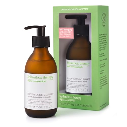Spilanthox therapy, Delivery System Cleanser, Facial Care for Clear Pores & Stable PH Value, Peeling Effect