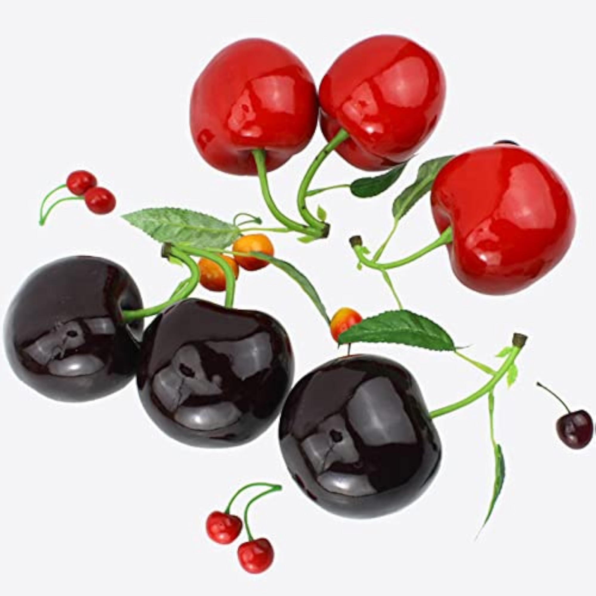 Fake Cherry Tabletop Centerpiece Wedding Lifelike Ornament