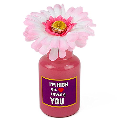 Buy Archies Multi Color Exotic Love Quotation Vase vase Flowers
