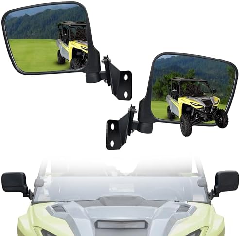 KIWI MASTER Rear View Center Mirror For Kawasaki Teryx KRX 1000 Mule Accessories Rearview Racing Convex Mirror ‎99994-1175