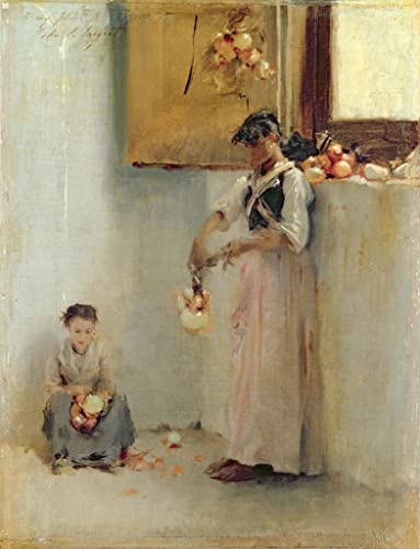 Pintura sobre lienzo para renovar paredes vacías: obra clásica de Sargent de 60x90cm