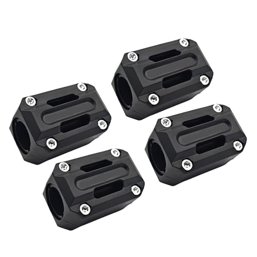 �����[�^�[�T�C�N���o���p�[ HONDA NC750X Transalp XL400/650/700/750 �o�C�N�G���W���N���b�V���o�[�o���p�[�����K�[�h�u���b�N�ɓK�� �I�[�g�o�C�G���W���K�[�h(4pcs TRANSALP)