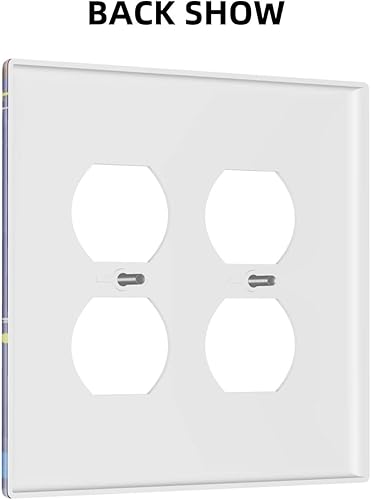 Miniatura 4 de Placa decorativa de pared con interruptor de doble salida de astronauta espacial, 2 segmentos, para habitación de niños, baño, dormitorio, hogar,