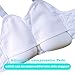 Inguinal Hernia Truss Belt Support for Men, Inguinal Hernia Brace Mens Inguinal Groin Hernia Truss Support Belt Left Right Side, Cotton, White, Medium