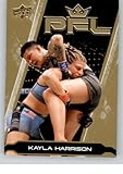 2023 Upper Deck PFL Professional Fighters League Gold #5 Kayla Harrison Official Trading Card in Raw (NM or Better) Condition