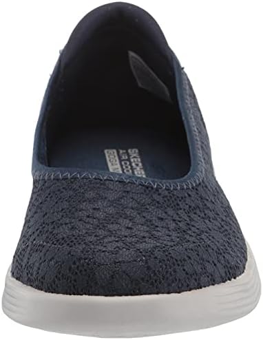 Skechers womens On-the-go Dreamy Crochet Ballet Flat, Navy, 9 US | Image 1