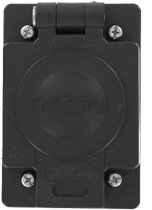 Leviton 60W05-B EB WETGUARD COVER W/GASKET FOR 30A REC