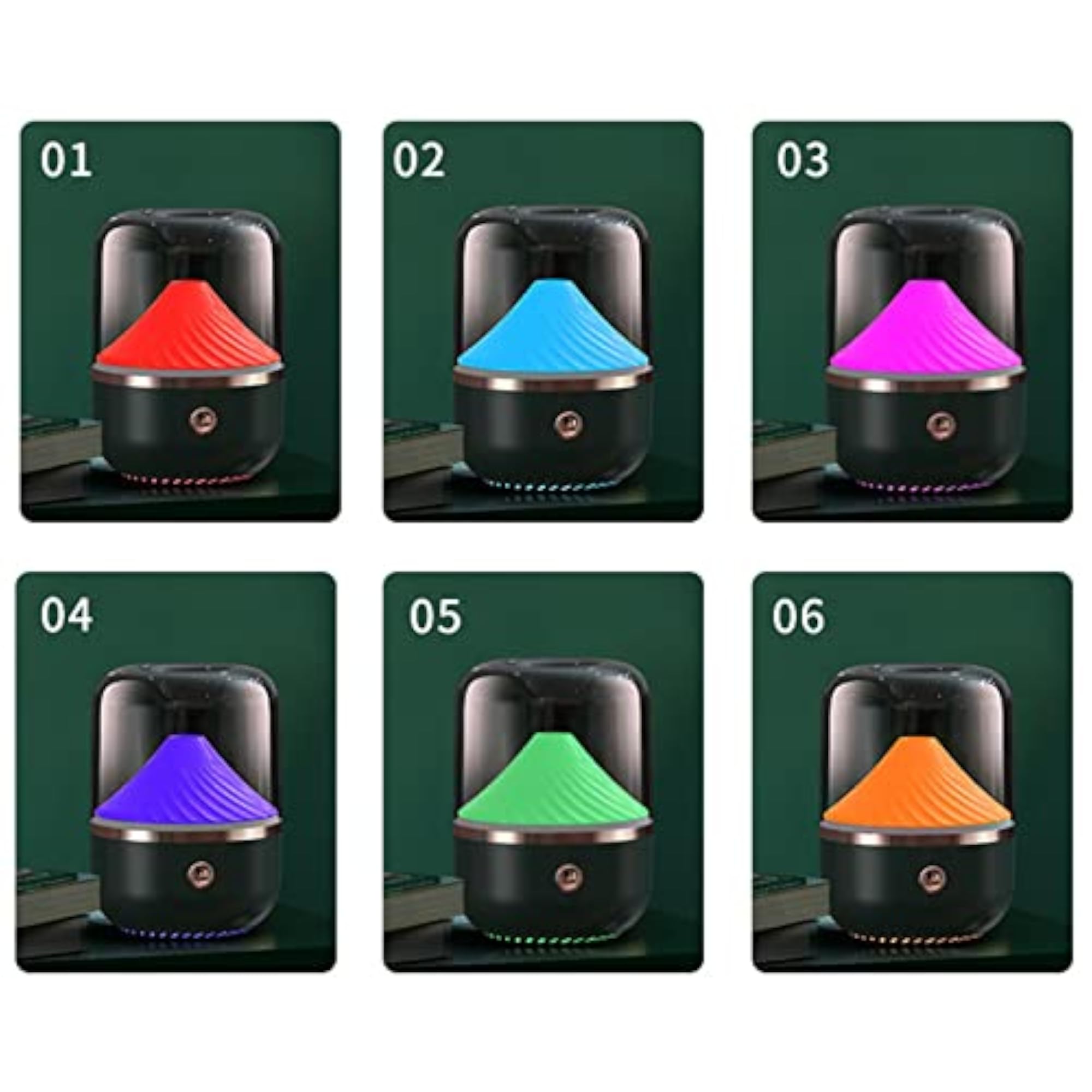 Essential Aroma Diffuser with LED, Ultrasonic Humidifier