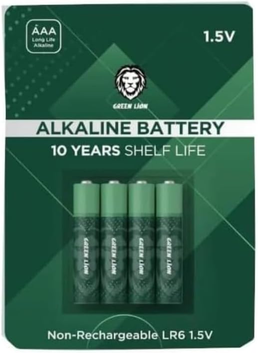 Green Lion Alkaline AA Battery - Green