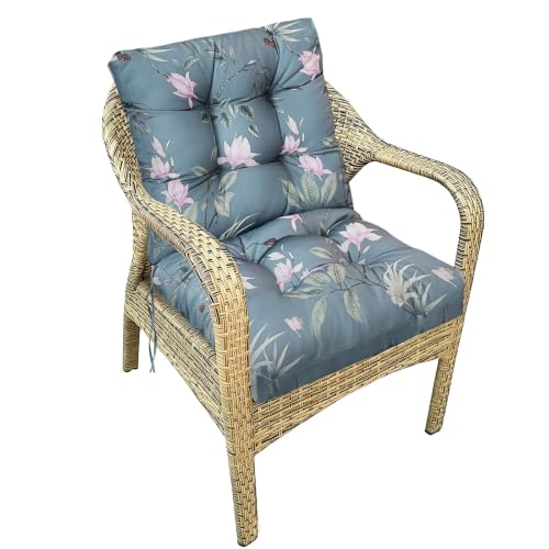 Outdoor Wicker Chair Cushions For Patio Graden Furniture Floral Cushion