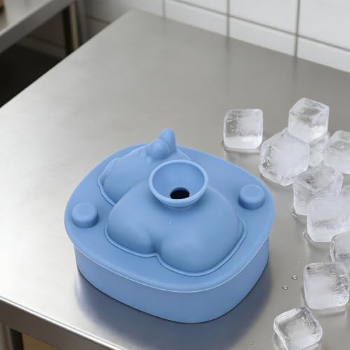 Molde de hielo ZJchao en forma de vaca Highland miniatura 5