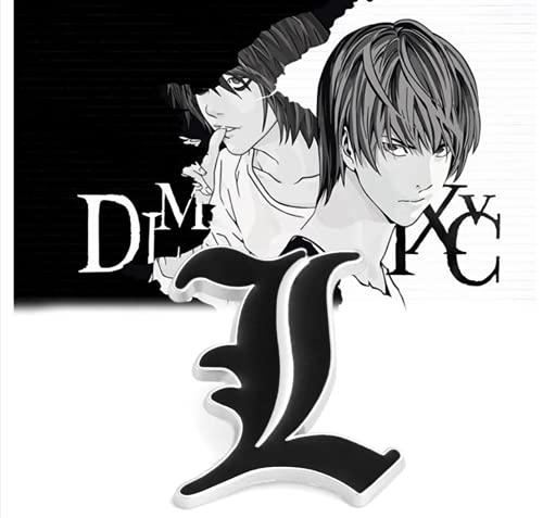 Pin Death Note L - Spilla con risvolto per vestiti...