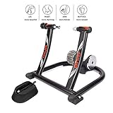 WIDERSTAND --- Unser Fahrradtrainer hat einen Widerstand von 750W. Wenn Sie ein Level erreichen, werden Sie das Gefühl haben, auf einem ebenen Boden zu fahren.
