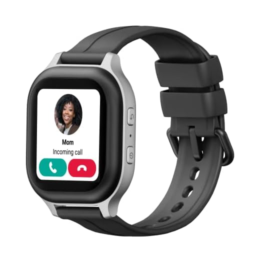 Gabb Watch 2 Smart Watch for Kids -Silver, GPS Tracker, Safe Cell Phone, Talk/Text Ability, Parental Controls, No Social Media, SOS Button, Not a Toy, Ages 6 and Up