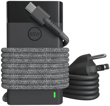 65W USB C Laptop Charger Compatible with HP Envy x360 Elitebook 860 840 G9 G8 Spectre X360 ProBook Elite x2 Omnibook Zbook ProBook HP Chromebook Charger 45W Type C Power Adapter