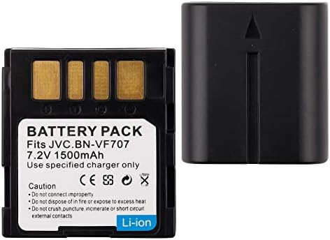 X BN-VG121U Battery For JVC Everio Camcorder BN-VG107 BN-VG108US BN