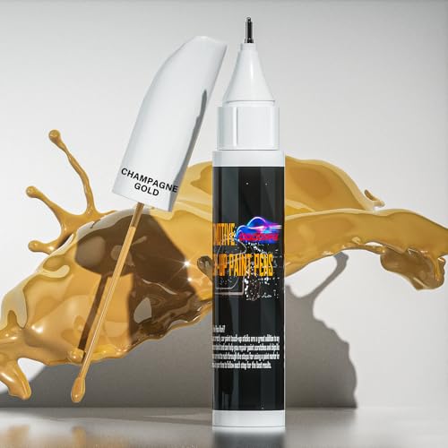Touch Up Paint for Cars(Champagne Gold), Automotive Car Touch Up Paint Pen, Two-In-One Car Paint Scratch Repair, Car Scratch Remover for Deep Scratches, Special-Purpose Car Paint.