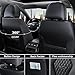 Coverado Seat Covers, Car Seat Covers Full Set, Black Car Seat Cover, Car Seat Covers Front Seats Back Seat Cover, Waterproof Car Seat Cushion, Leather Seat Covers Seat Protector Fit for Most Cars