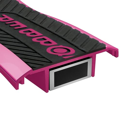 GLOBBER Flow 125 Lights - Tretroller, 125 mm, ABEC 9, h&ouml;henverstellbar, LED-Leuchtrollen, dunkelblau