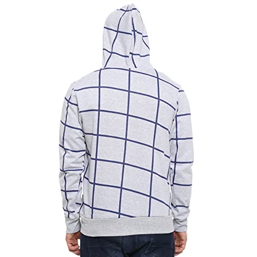 Image of CAHOOT Men's Regular Fit Sweatshirt with Hoodie for Casual Wear | Cotton Full Sleeve Sweatshirt Crafted with Comfort Fit and High Performance for Everyday Wear
