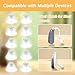 YAFIYGI 10Pcs Hearing Aid Domes Standard Receiver Tulip Domes Universal Invisible Replacement Ear Tips for Open Fit Hearing Amplifiers Comfortable Rubber Ear Supplies Hearing Aid Accessories (White)