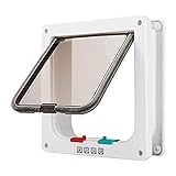 ＫＬＫＣＭＳ Lockable Lockable Door for Dogs & Doors Swing Door for Cats,