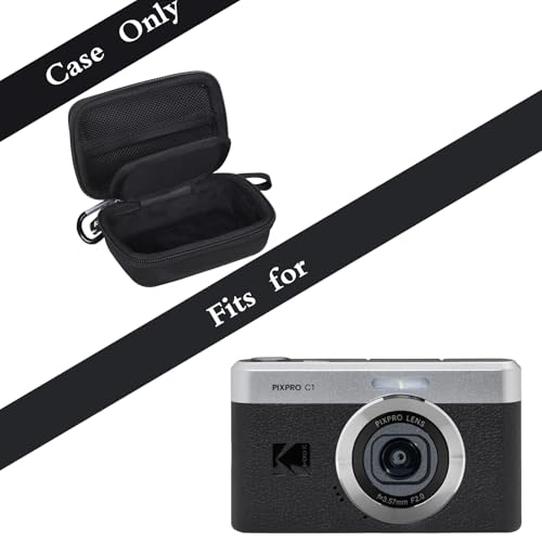 Funda rígida para cámara Kodak PIXPRO C1 negra miniatura 2