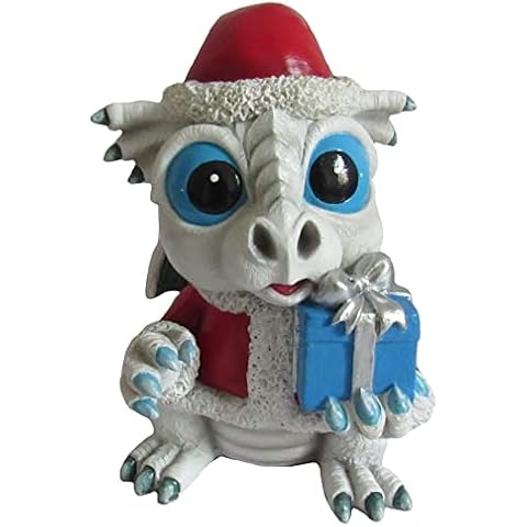 World of Wonders Santa Crystal Dreamland Dragons Collectible Figurine Christmas Edition Dragon Statue Cover