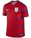 Men's Nike U.S. Pre-Match Training II Soccer Short-Sleeve Shirt Red/Royal/White Size Medium