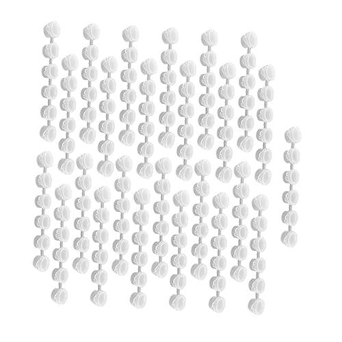 DIYEAH 25 Stück Leere Farbbehälter Palette