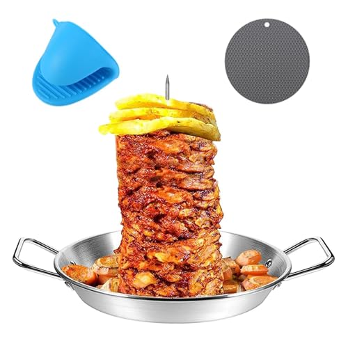 Soporte vertical al pastor para tus barbacoas en jardín 8