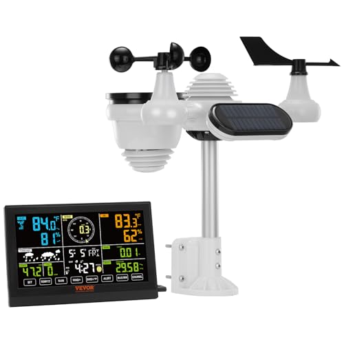 VEVOR 7-in-1 Solar Wireless Weather Station