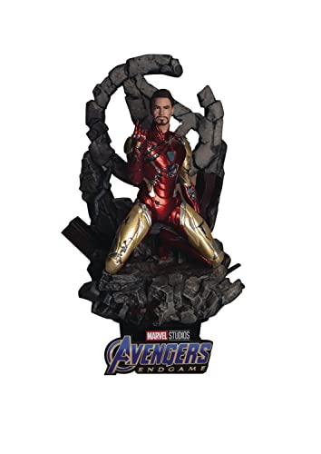 Beast Kingdom Avengers Endgame: Iron Man MK85 DS-081 D-Stage Statue, mehrfarbig Cover