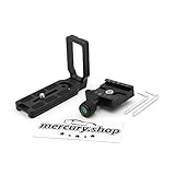 Mercury 50mm クイックリリースクランプ + L型クイックリリースプレート セット 三脚 雲台 アルカスイス互換 汎用