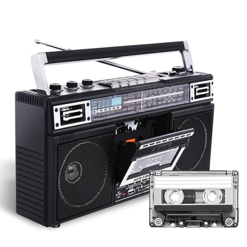 Retro Cassette Player Nostalgic Portable Wireless Bluetooth Speaker