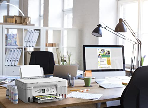 Imprimante Multifonction CANON PIXMA G3470 Encrier Rechargeable Design Compact Connectivité Sans Fil - vue 4