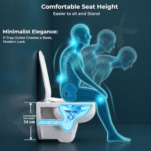 Image of Plantex Commode for Toilet /Wall Hung Western Commode